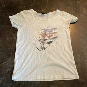 Marc by Marc Jacobs guitar print T-shirt
